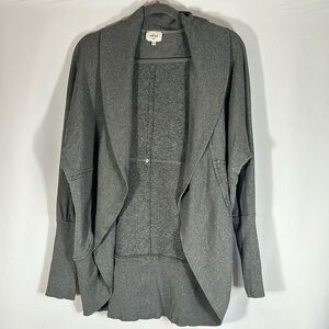 Wilfred Grey Casual Asymmetrical Cardigan